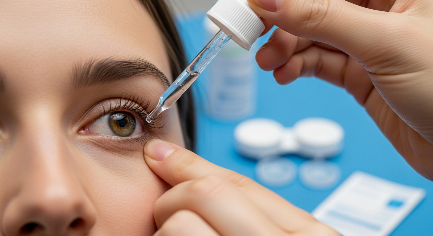 Augentropfen für Kontaktlinsen Anwendung, Arten und Hinweise